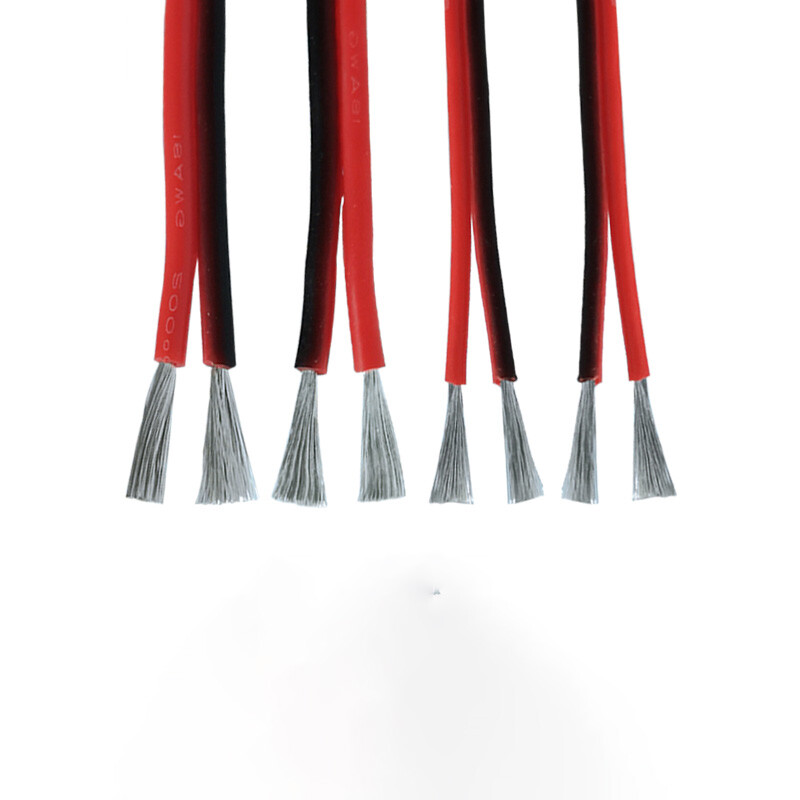 Flexible Soft Silicone Wire Cable 8/10/12/14/16/18/20/22AWG High Temp Resistance