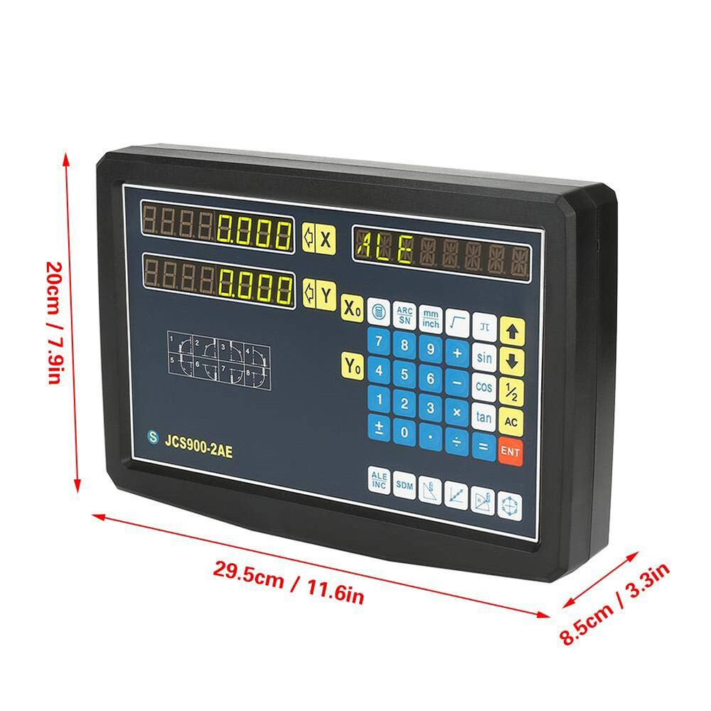 3 Axis DRO digital readout linear scale for milling lathe machine high Precision