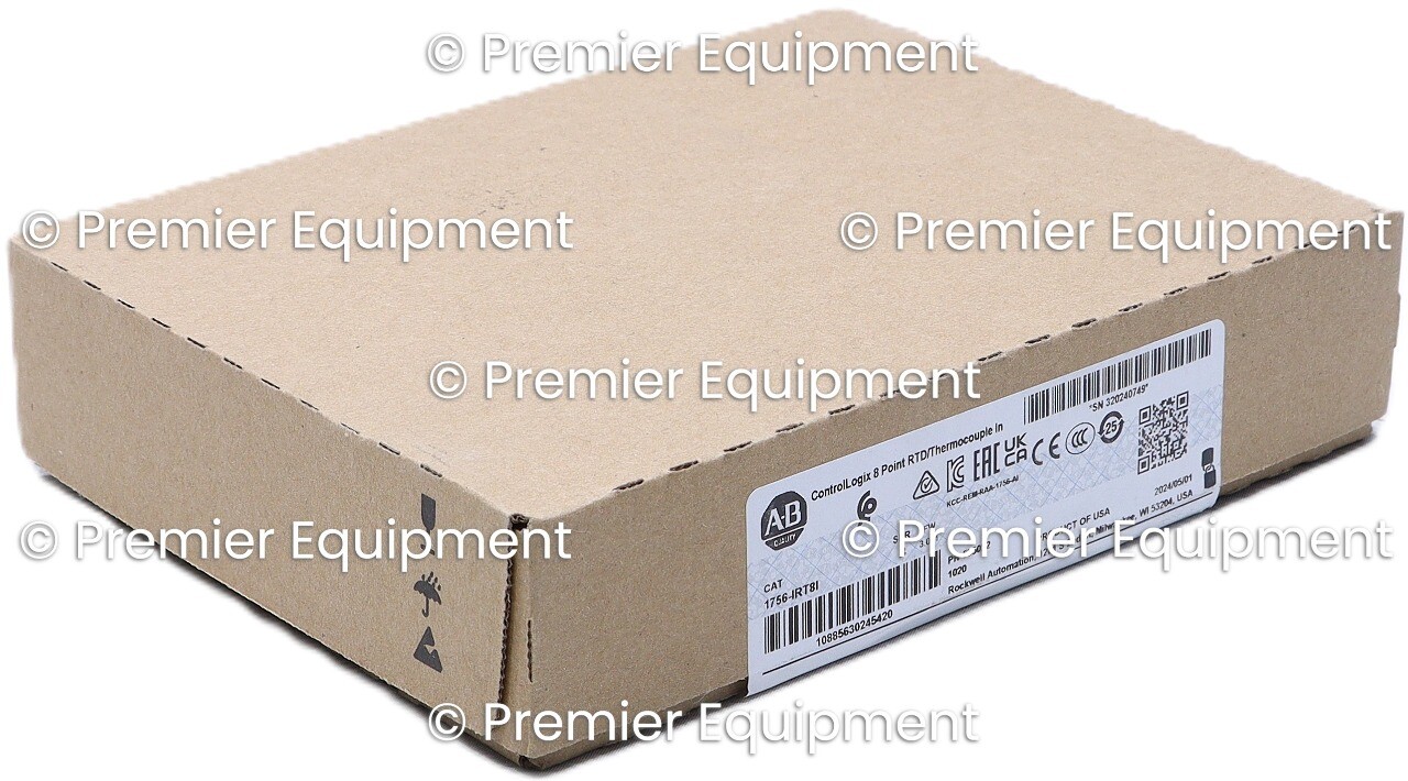 * SURPLUS 2024 ALLEN BRADLEY 1756-IRT8I CONTROLLOGIX 8 POINT RDT THERMOCOUPLE IN