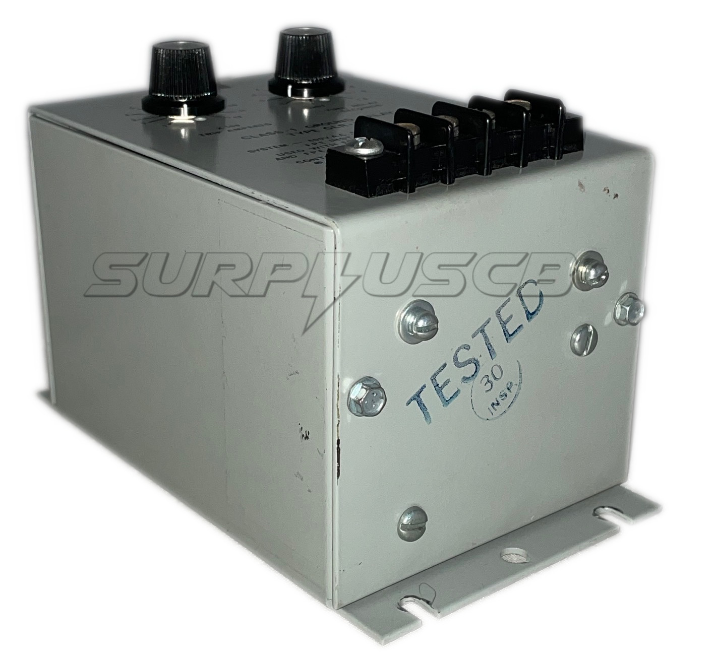 Federal Pacific GLR-12S Ground Fault Relay, 120Vac, 12 Amp, 50 kA, 1-10 Seconds