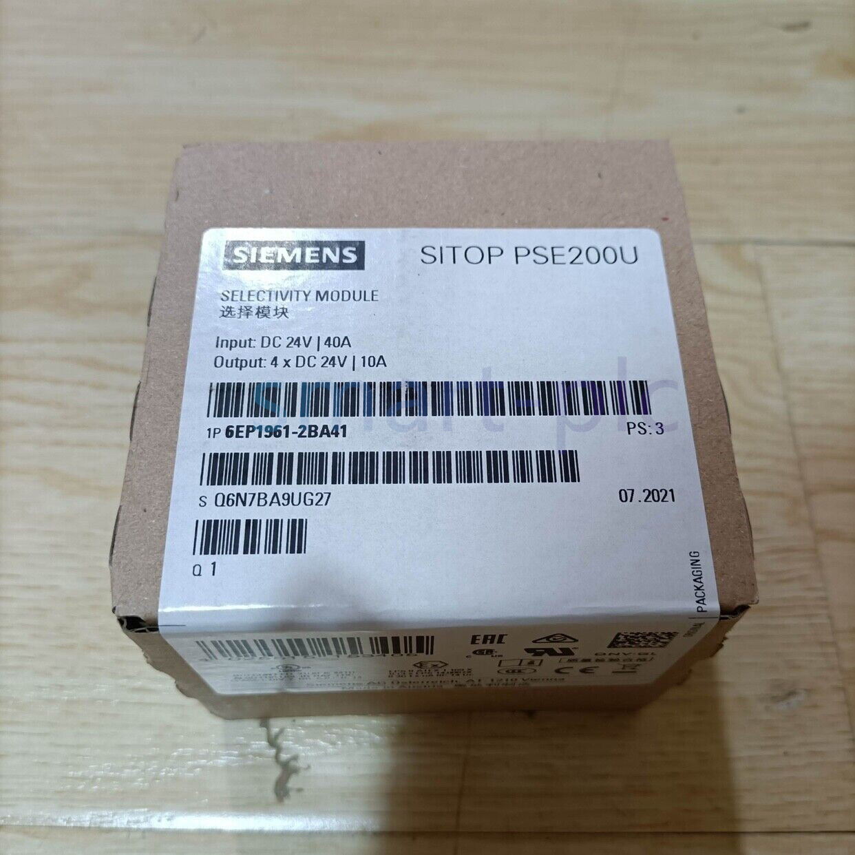 1PCS Siemens 6EP1 961-2BA41 6EP1961-2BA41 New In Box Expedited Ship