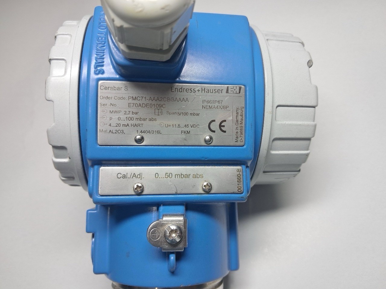 Endress+Hauser PMC71-AAA2CBGAAAA pressure transmitter