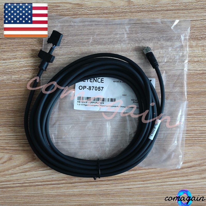 New In Bag 5m Sensor Head Cable For Keyence OP-87057 OP87057 OP 87057