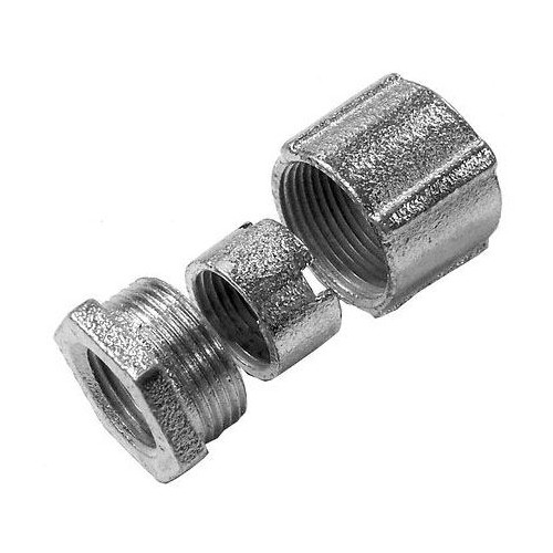 EGS TPC-300, 3″, Malleable Iron, Threaded, 3-Piece, Rigid Conduit Coupling, 1pc
