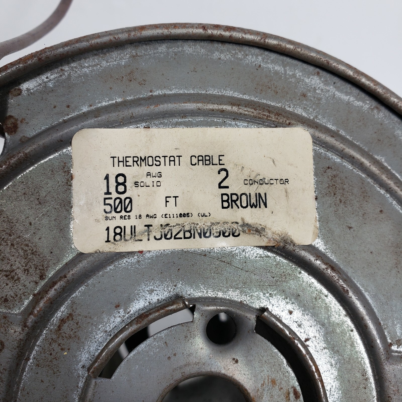 Vintage Underwriters Laboratories Thermostat 2 Cond 18 Awg Roll If Wire Unknown