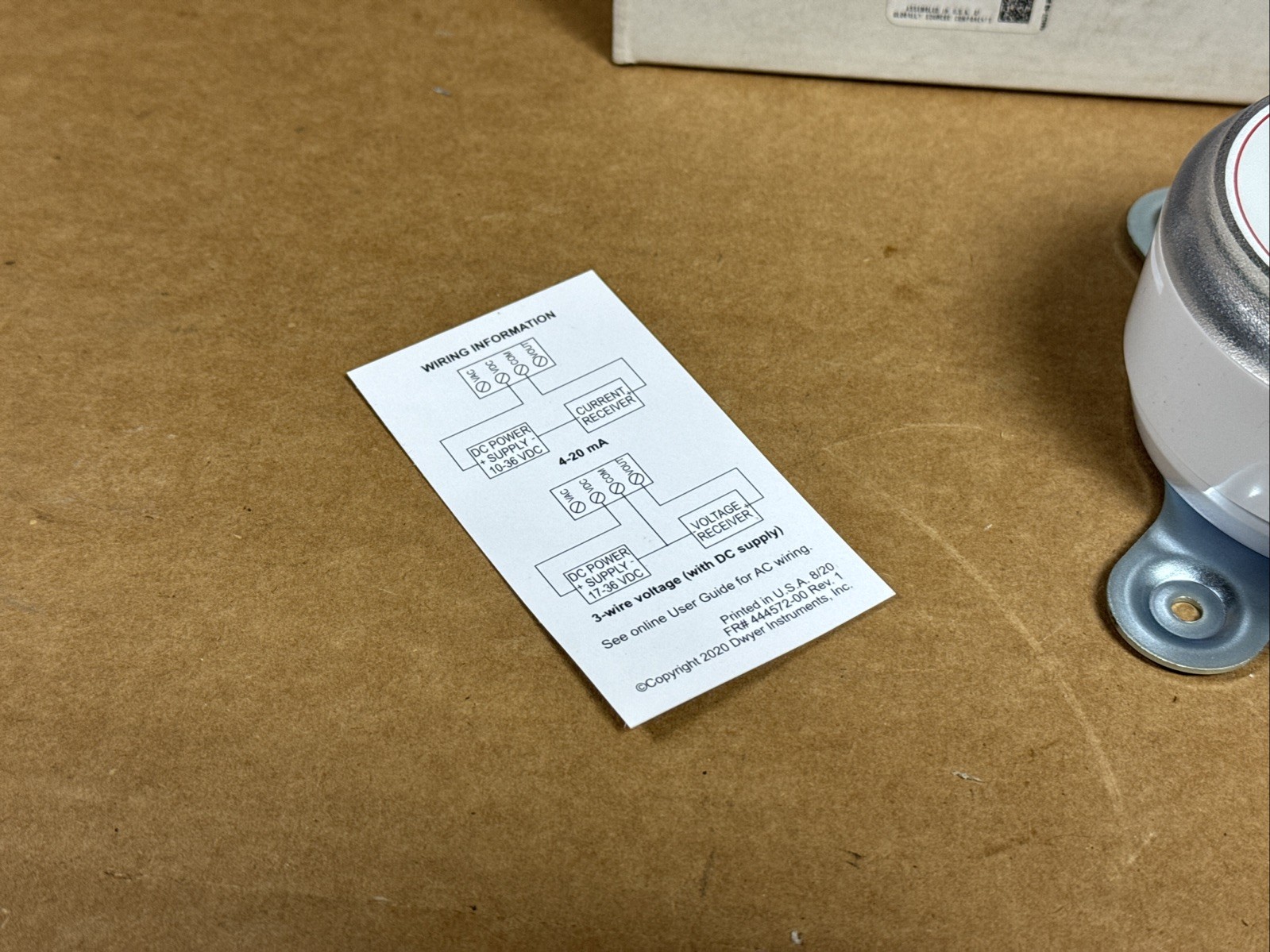DWYER 101936-01 MSX-W12-IN Differential Pressure Transmitter 0-5” WC FAST SHIP