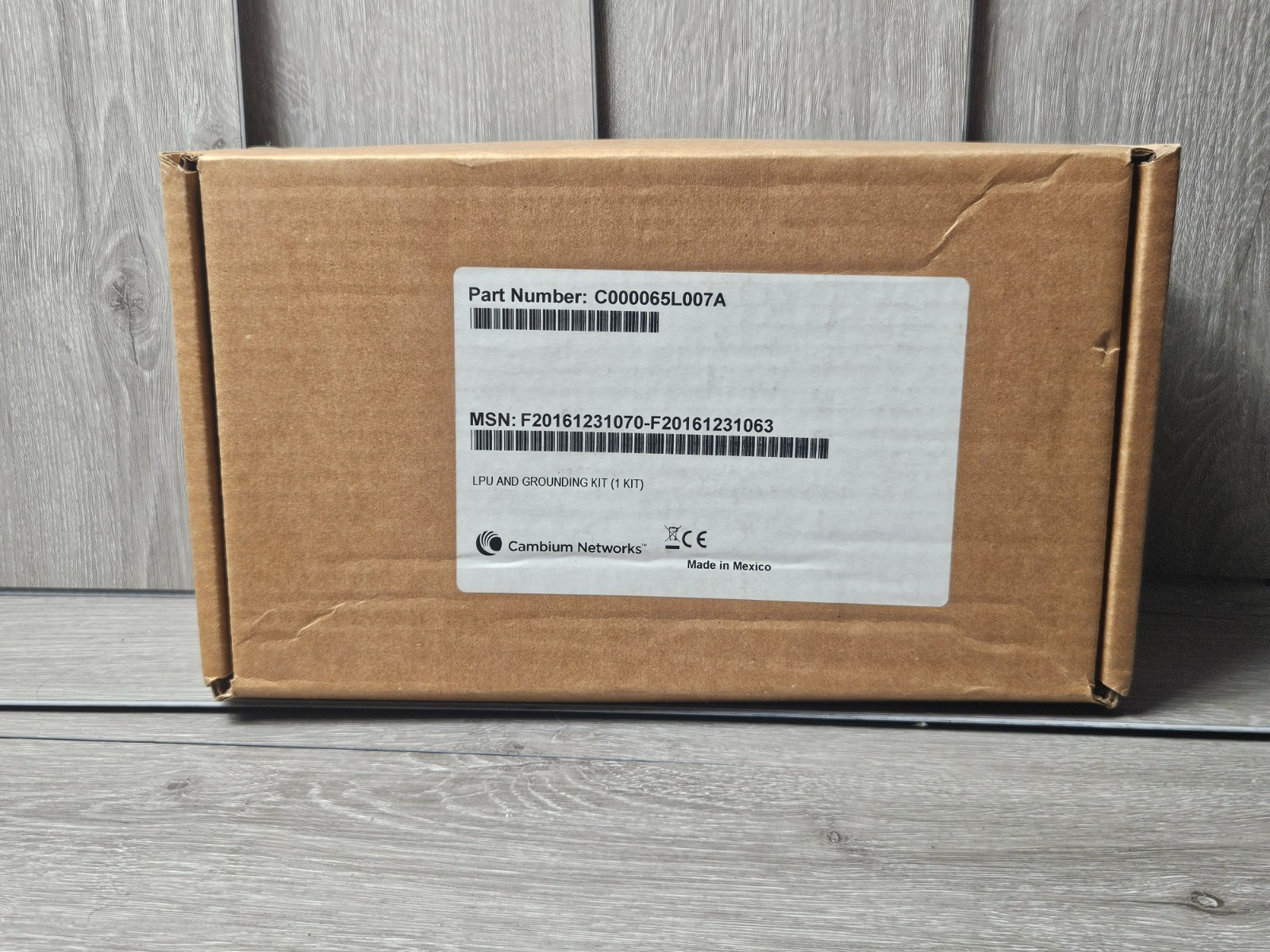 Cambium Networks C000065L007A PTP 650 LPU & Grounding Kit A005030 NEW