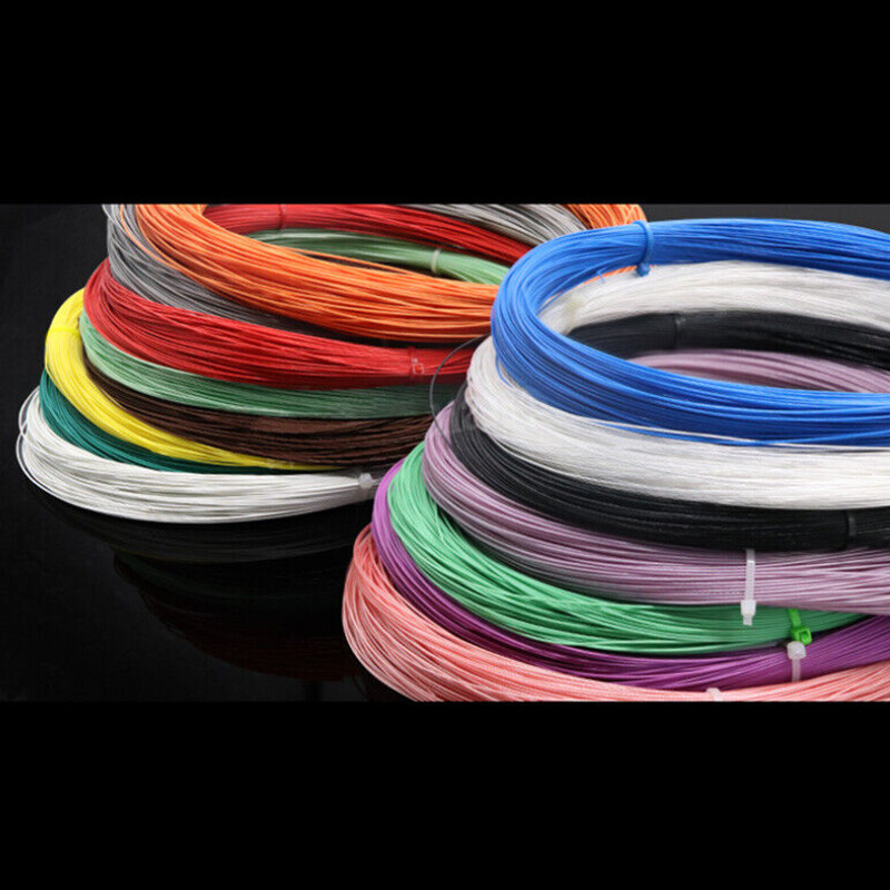 30AWG PTFE Silver Plated Copper Cable Wire Flexible Stranded Wire 300V For Audio