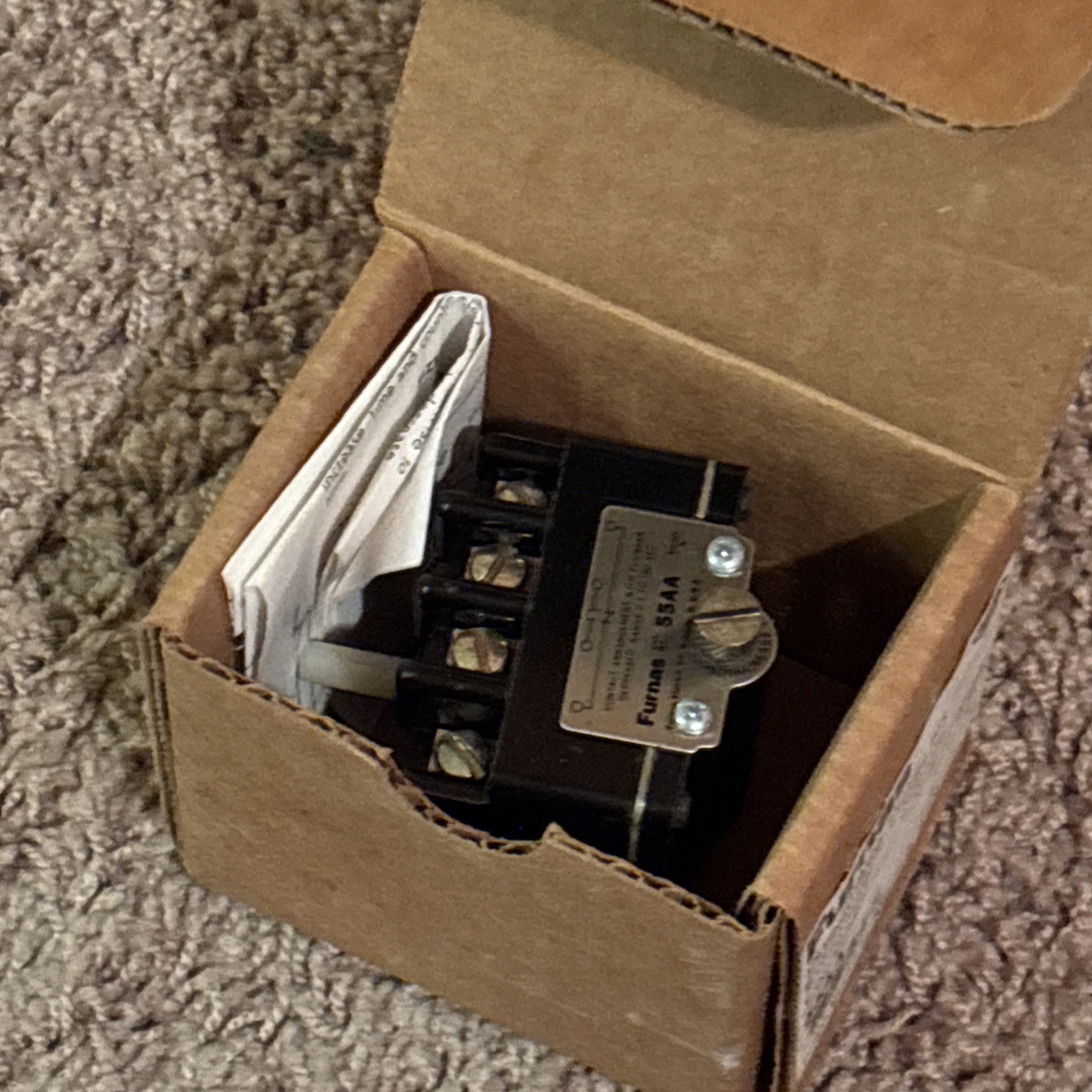 Furnas 55AA Pneumatic Timer w/o Bracket NEW OLD STOCK