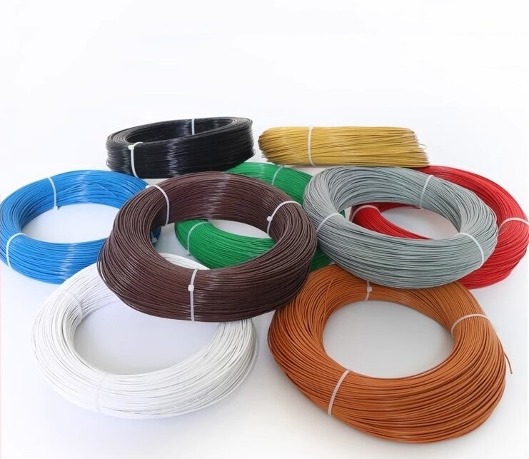 PTFE Cable Wire 10 11 12 14 16 18 20 22 24-30AWG Flexible Tinned Copper UL1332