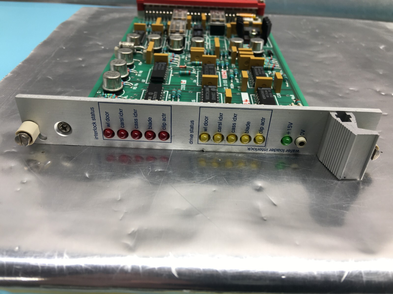 AMAT 0100-90140 WAFER LOADER INTERLOCK PCB BOARD, 0120-90449, 145121