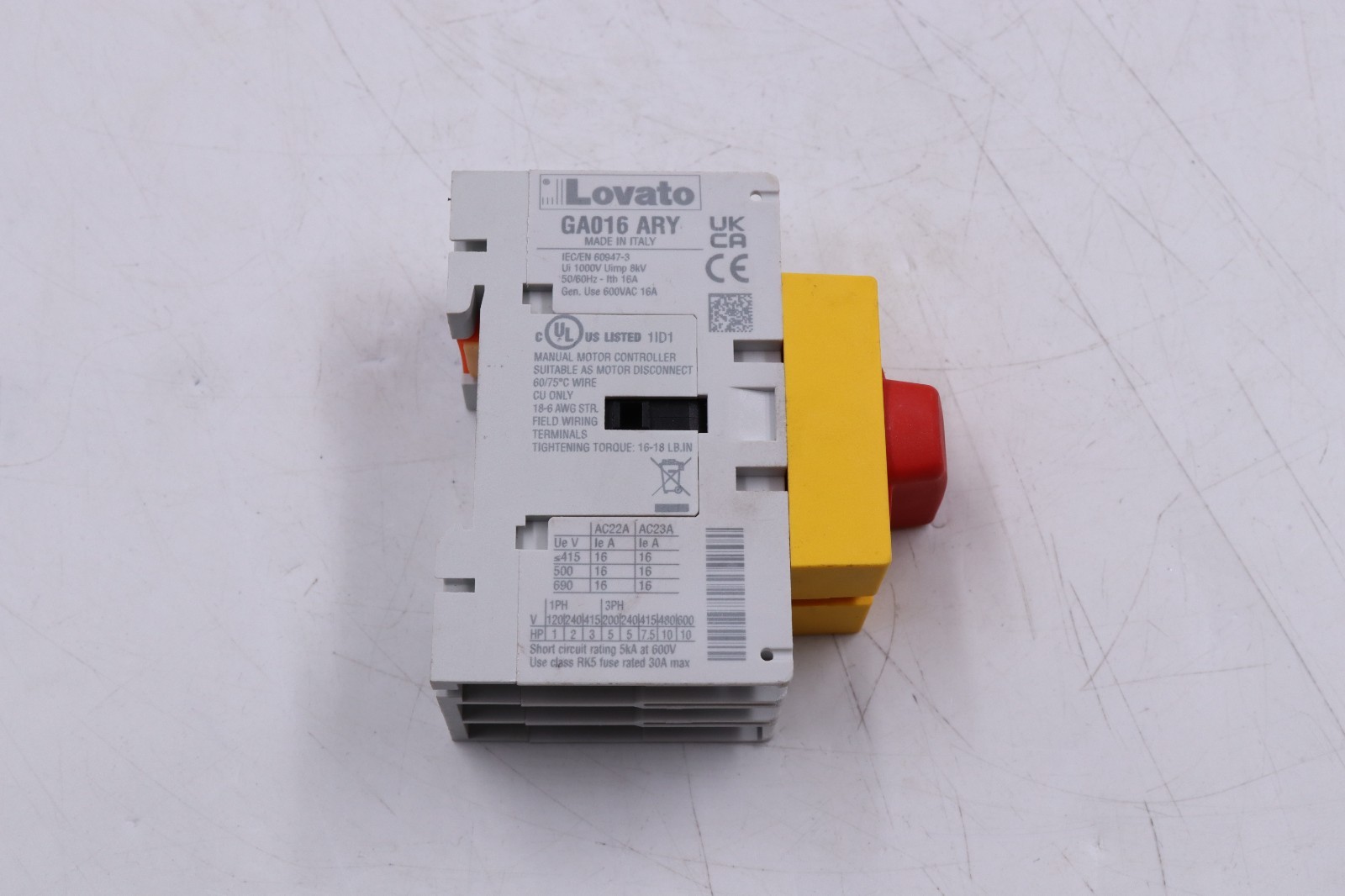 Lovato GA016 ARY MADE IN ITALY