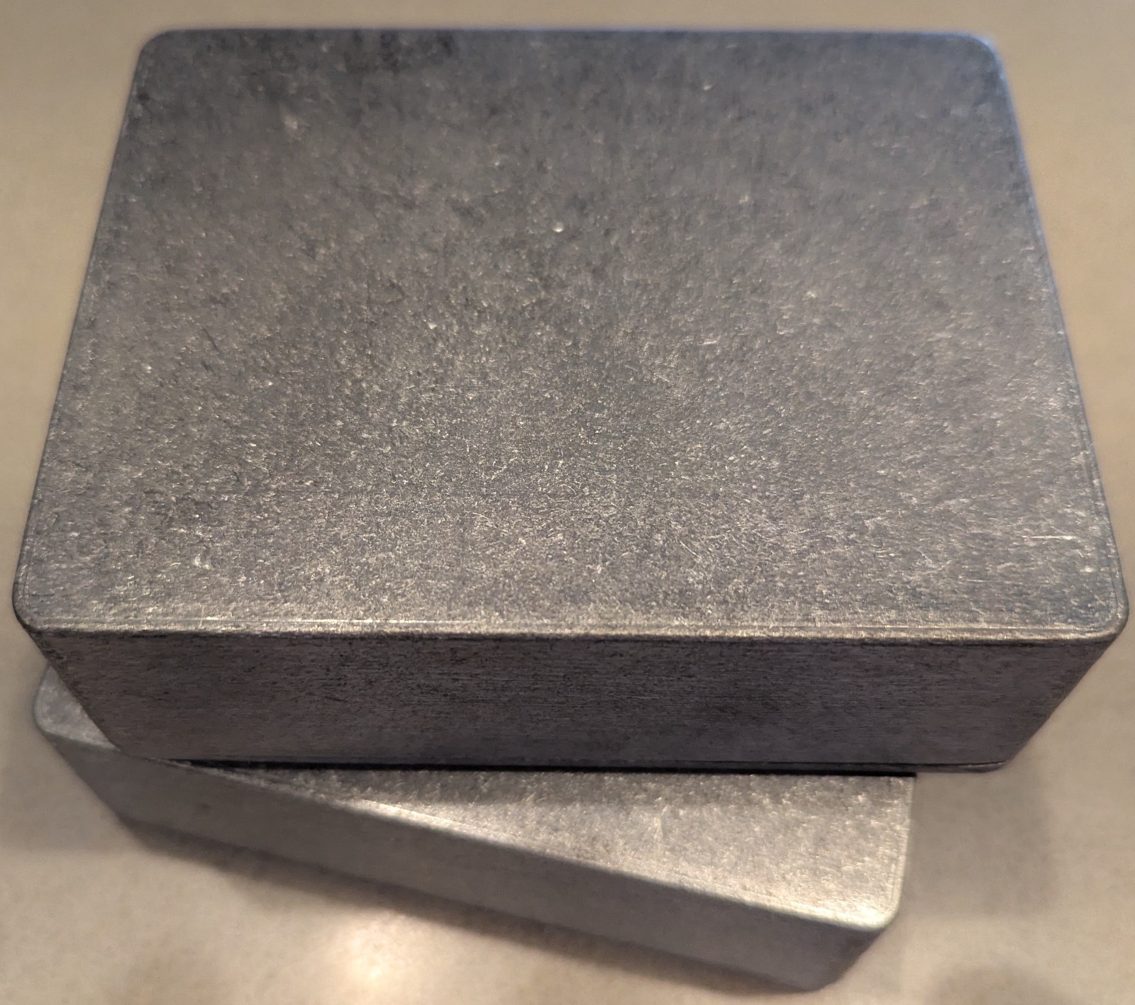 2 pcs. – Aluminum Box Instrument Enclosure 4S1590BBM (4.67″ x 3.654″ x 1.54″)