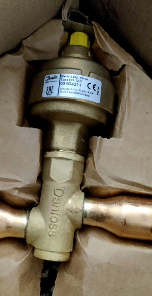 1PC ETS12.5 (7/8″x7/8″) 034G4211 DANFOSS REFRIGERATION Electric expansion valve
