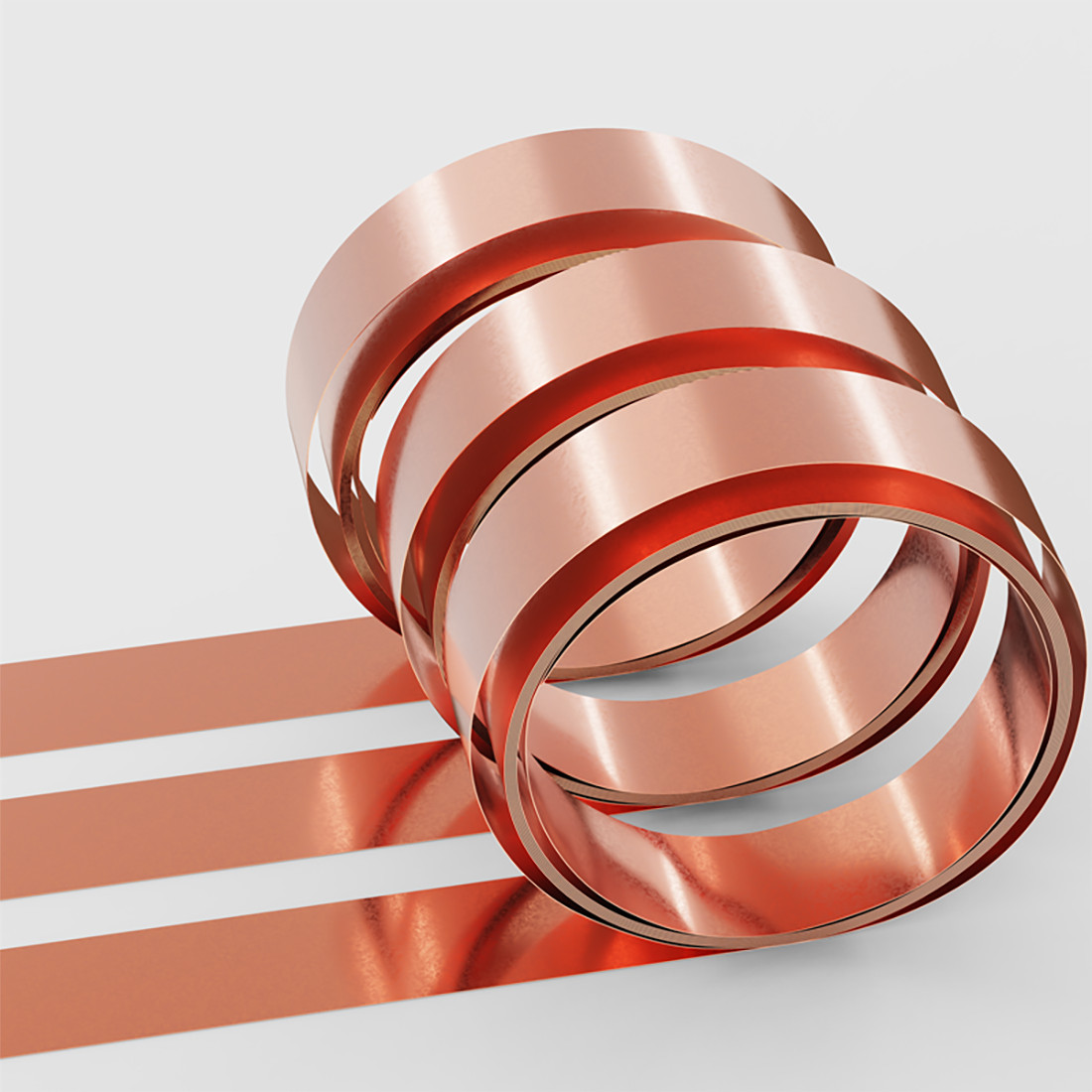 99.9% Flexible Pure Cu Metal Foil Plate Strip 0.01~1mm Thick Copper Sheet Roll
