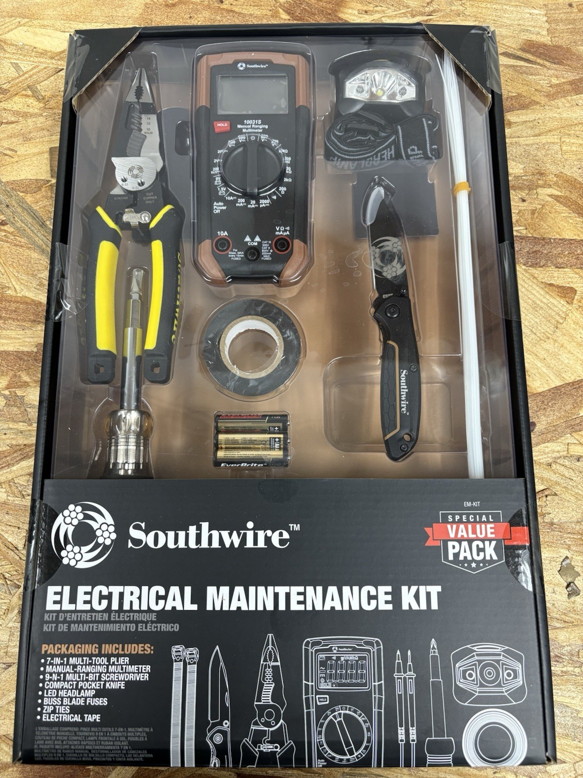 Southwire Electrical Maintenance Kit New In Box with Accessories
