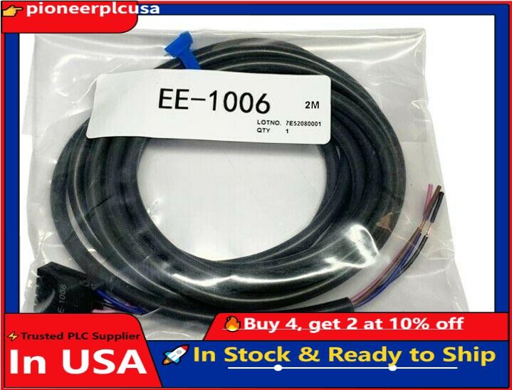 One Omron EE-1006 EE1006 Connector Cable Length 2m New Fast Shipping
