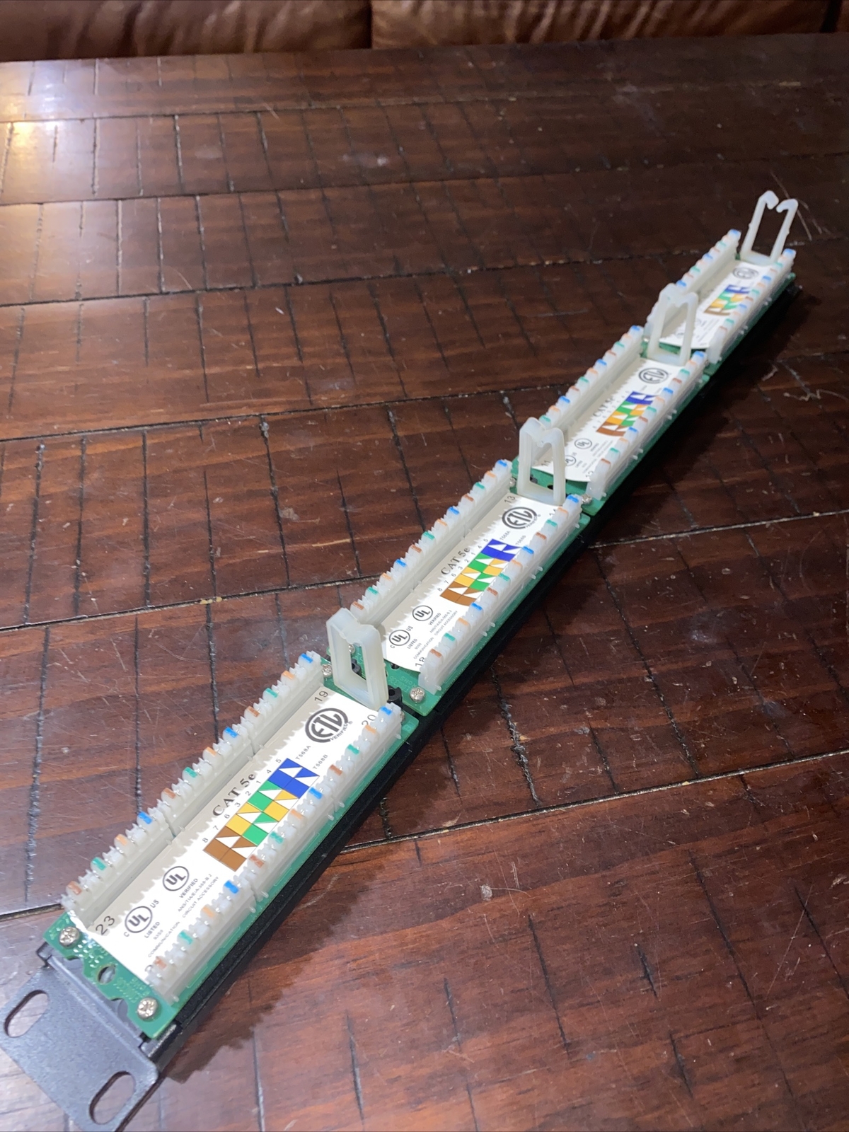 ATP 24-Port Cat5e Cat5 Network Patch Panel Used