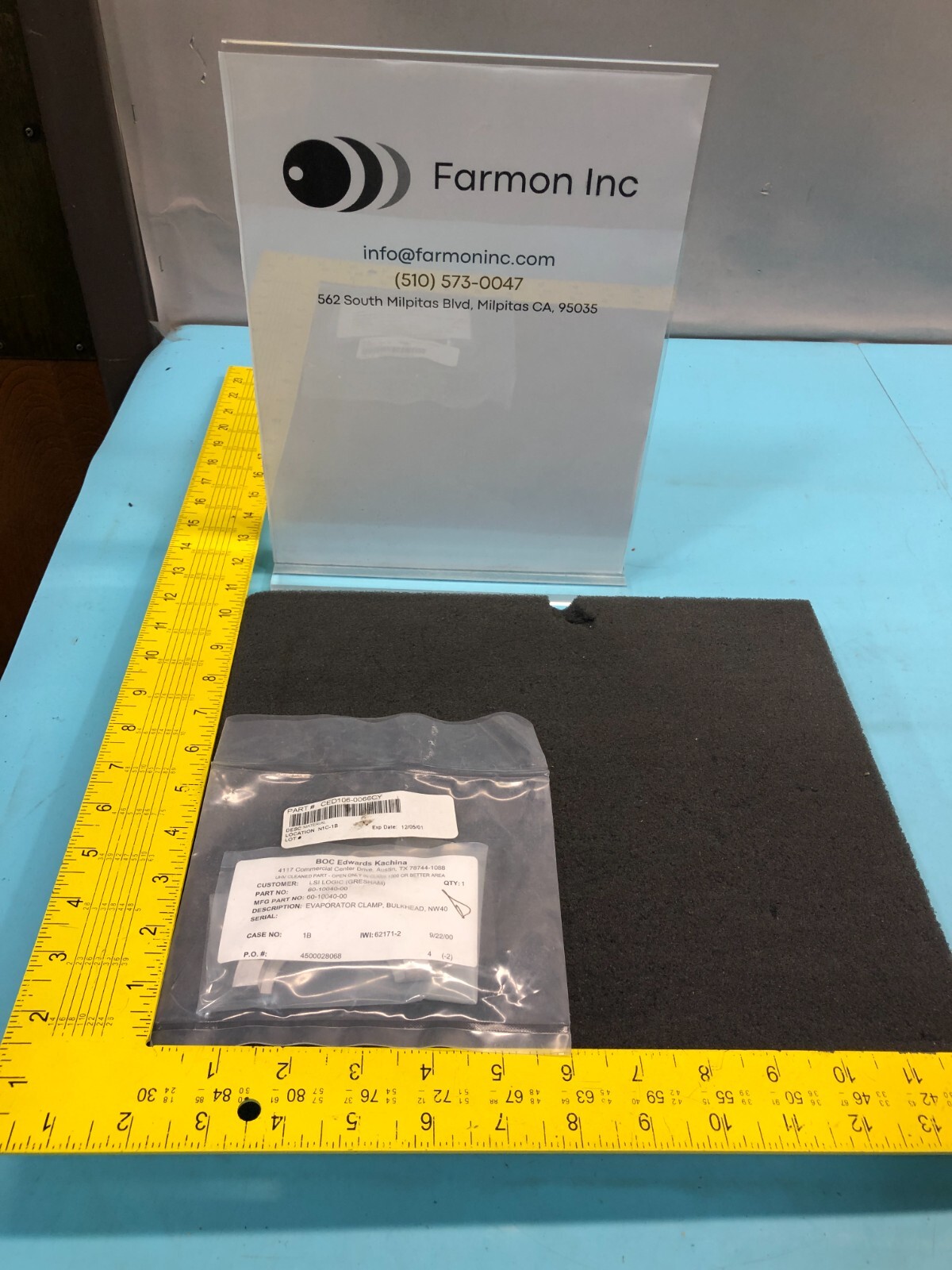 PENTAGON CED106-0066CY HALF ALUMINUM RING, 181421