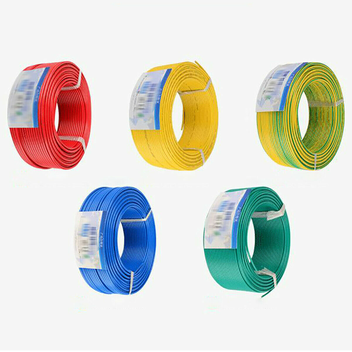 PVC Electrical Wire Cable 0.12mm² – 0.5mm² BV Single Core Copper Hard Wire