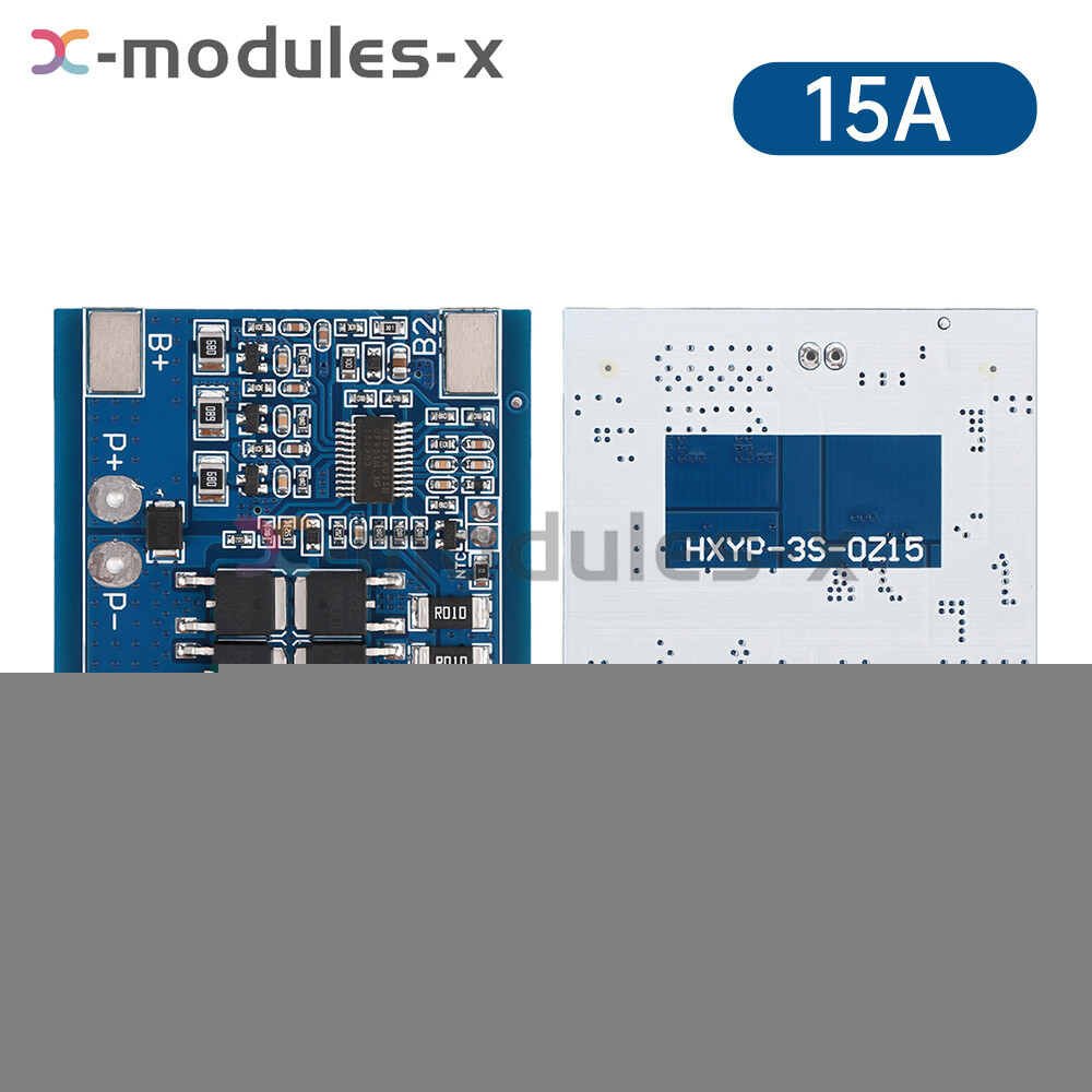 3S 12V 15/20/25/30A 18650 Li-ion Battery Protection Board 11.1V 12.6V Balanced