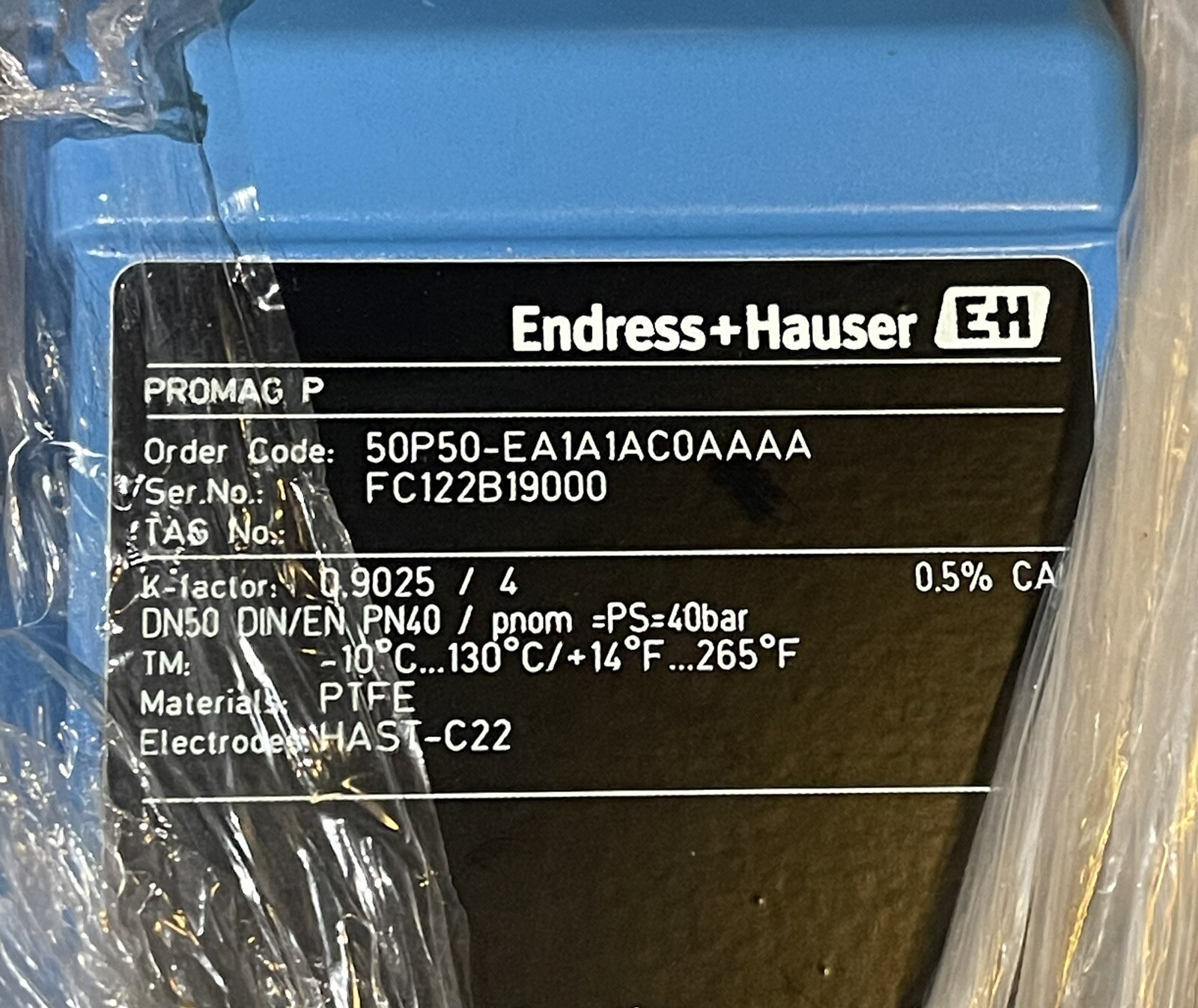 ENDRESS+HAUSER 50P50-EA1A1AC0AA