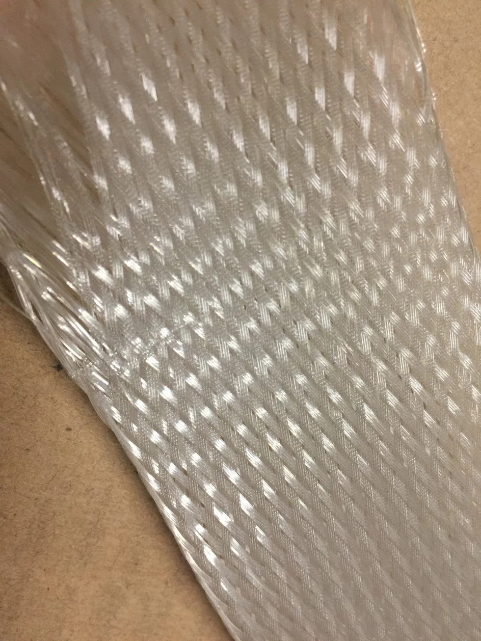 GRP110-1 3/4 – ALPHA WIRE – 1 3/4 IN CLEAR LOOM, BY THE FOOT – NO RETURNS ON CUT