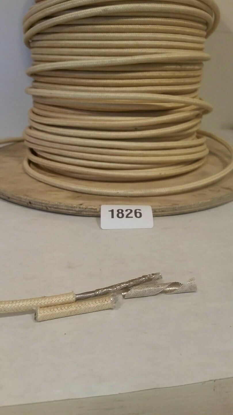 6 AWG Thermocouple wire SLE stranded Fiberglass 6 AWG sold by the foot