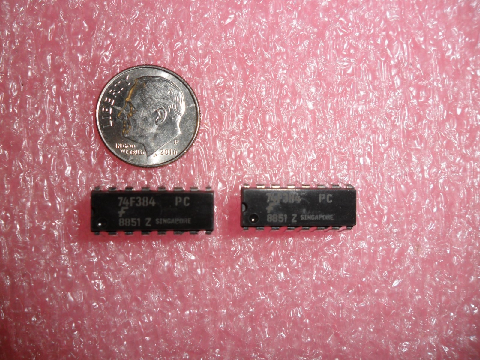 74F384 74F384PC IC ARITHMETIC CIRCUIT 8 BIT 16-PIN DIP (2 PER LOT)