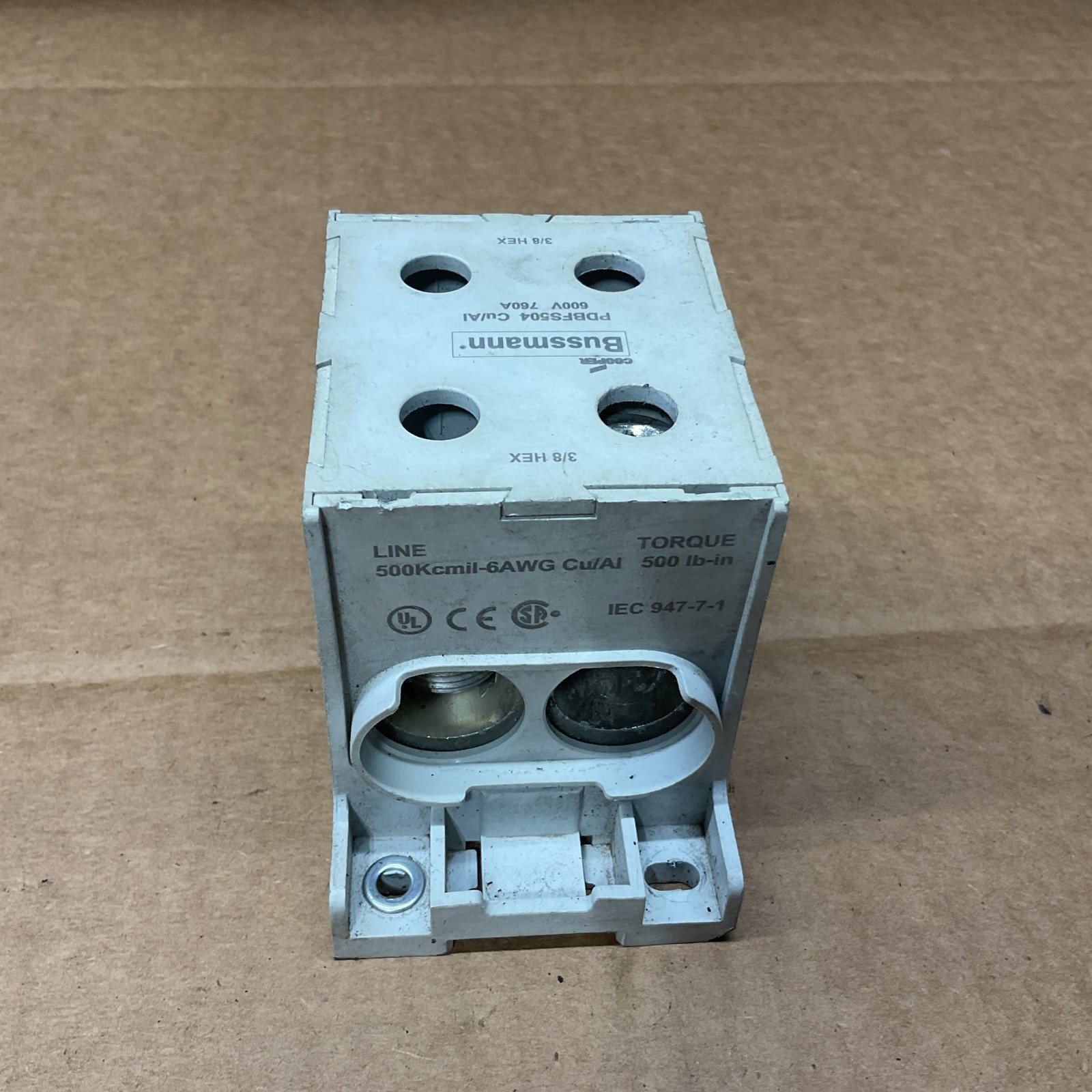 Cooper Bussmann PDBFS504 Power Distribution Block