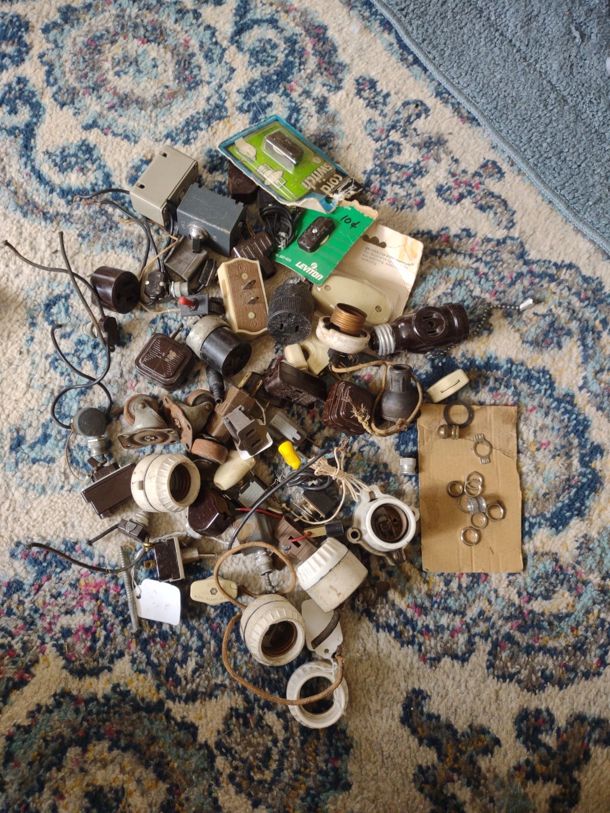 Lot Of Various Vintage Electrical Components