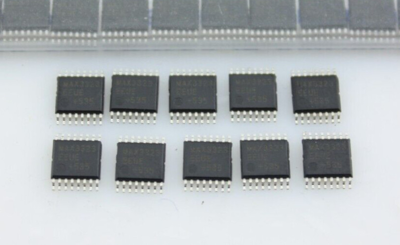 New Qty 10 Maxim Integrated MAX3323 MAX3323EEUE+ RS-232 Transceiver TSSOP-16
