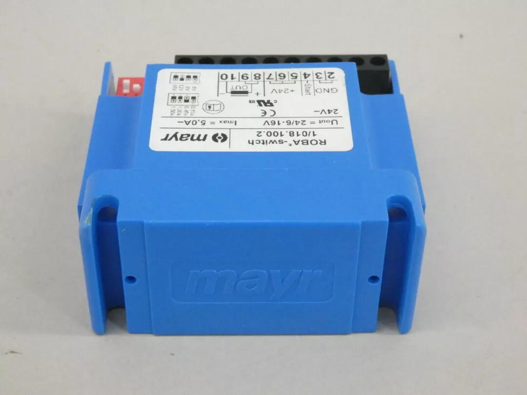 Mayr ROBA-Switch 1/018.100.2 Fast-Switching Module, Art. 8185947 – NEW Surplus!