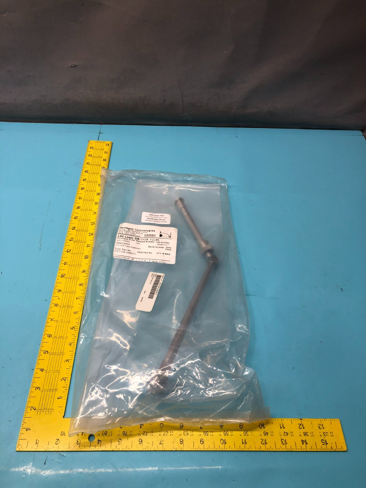 PENTAGON CED106-0090CY , 1/2 VCR TUBE EVAPORATOR, 153873