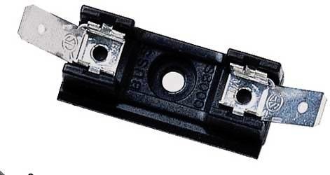 Cooper Bussmann BC6031B Glass Fuse Block, S-8202-1 300V, 20 Amp, 1 Pole