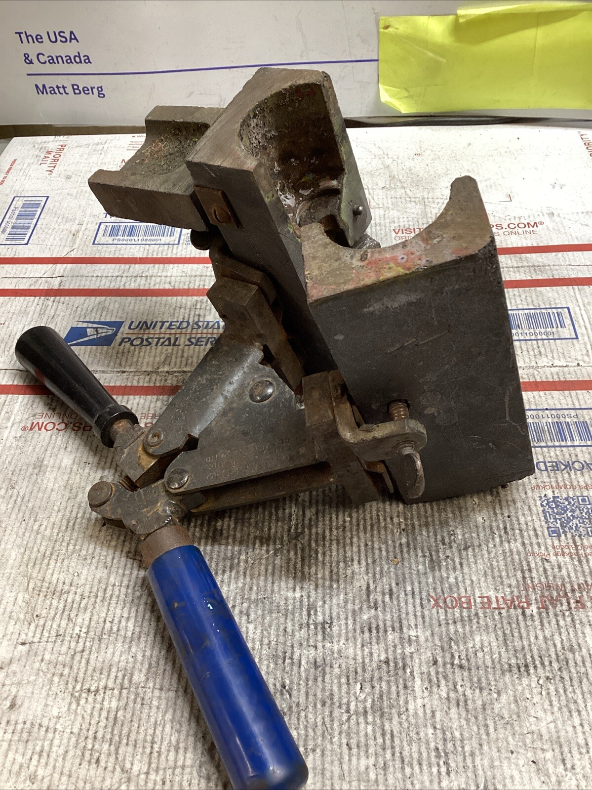 ERICO CADWELD IP-B GRC-182Q MOLD 4/0 CONC TO 3/4 CU ROD #90 CART ED4U 3295