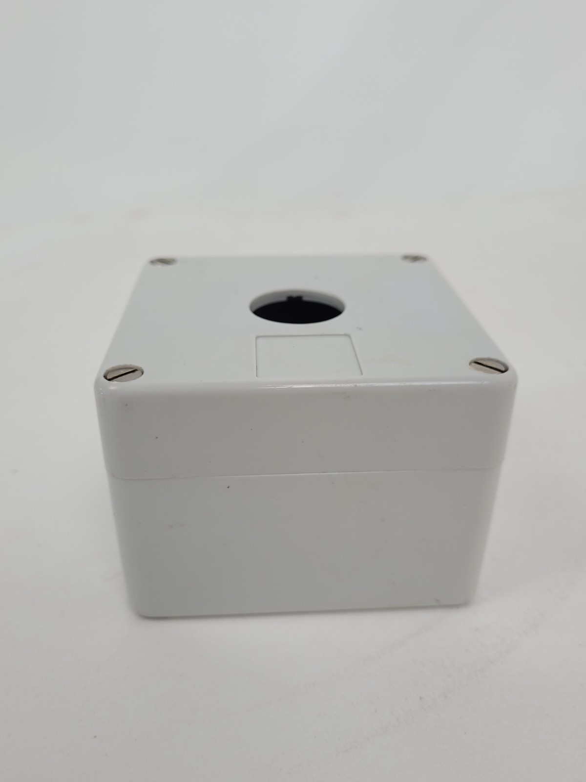 Hoffman 3 1/4″ x 3 3/16″ x 2 1/4″ Pushbutton Enclosure 1-Hole -Next Day Option
