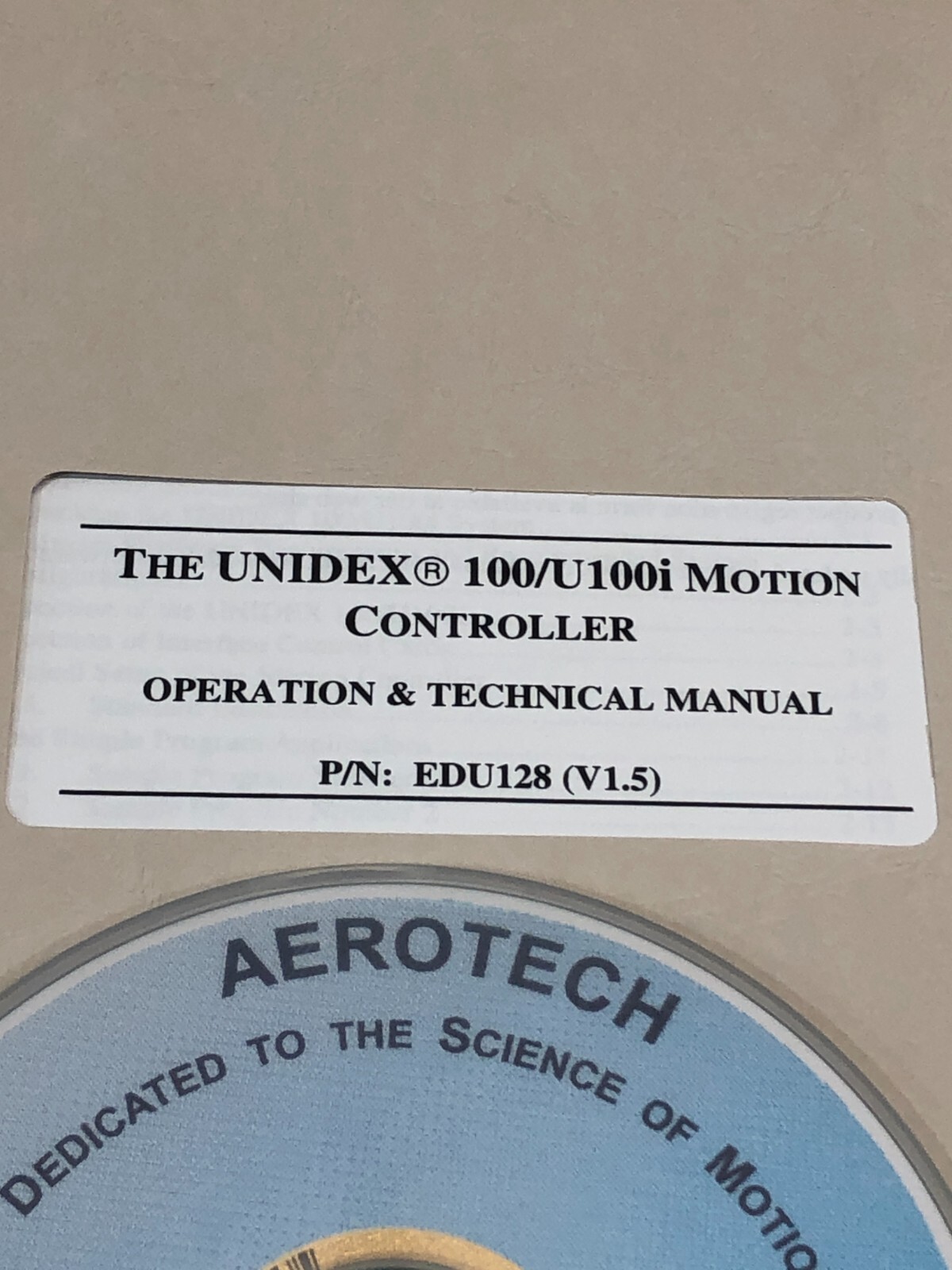 AEROTECH MX10-A-2M MOTION CONTROLLER,EDU128,ES13518-1,EFK00138, 159079