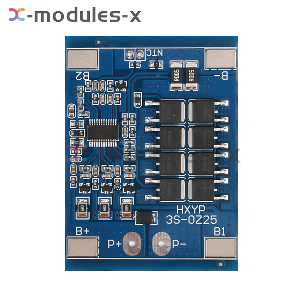 3S 12V 15/20/25/30A 18650 Li-ion Battery Protection Board 11.1V 12.6V Balanced