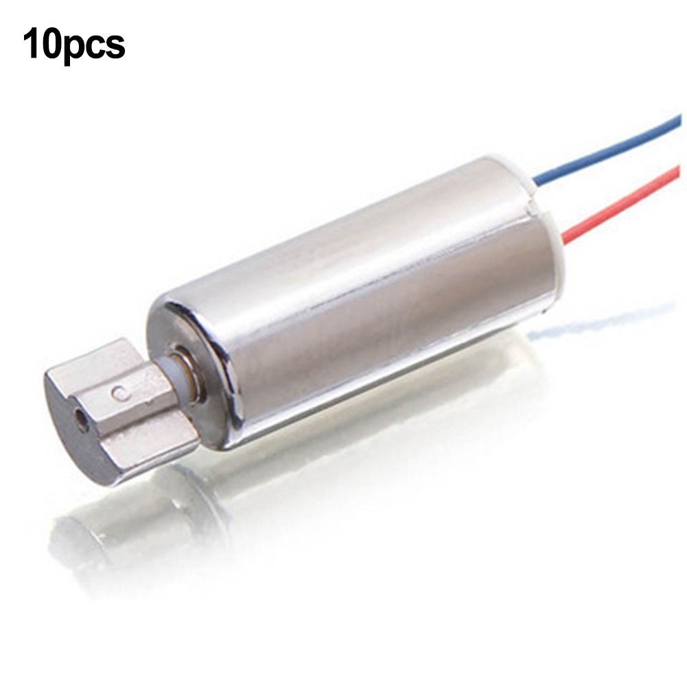 10pcs DC 1.5V-3V/8000RPM Vibration Motor Vibration Coreless Cup Brush Motor