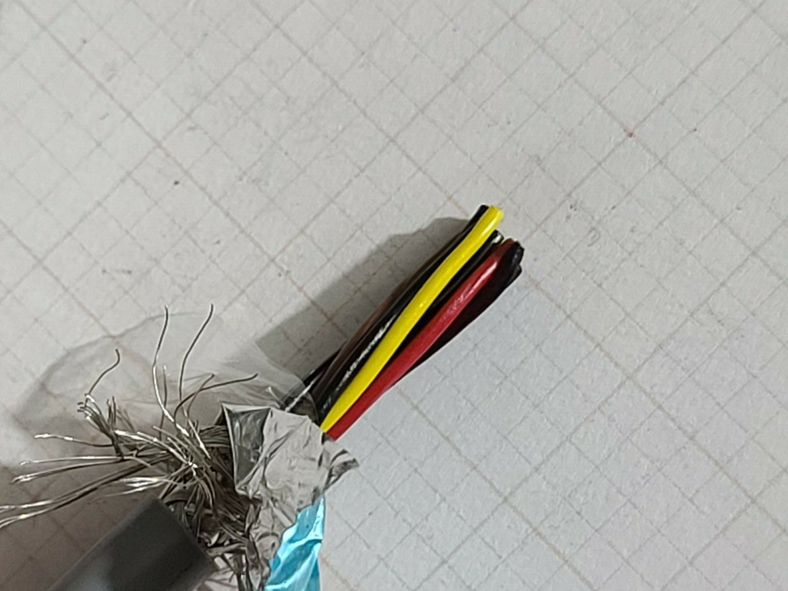 Carol C0654A 22/6P Multi Shielded Computer/Instrumentation Cable CMR Gray /10ft