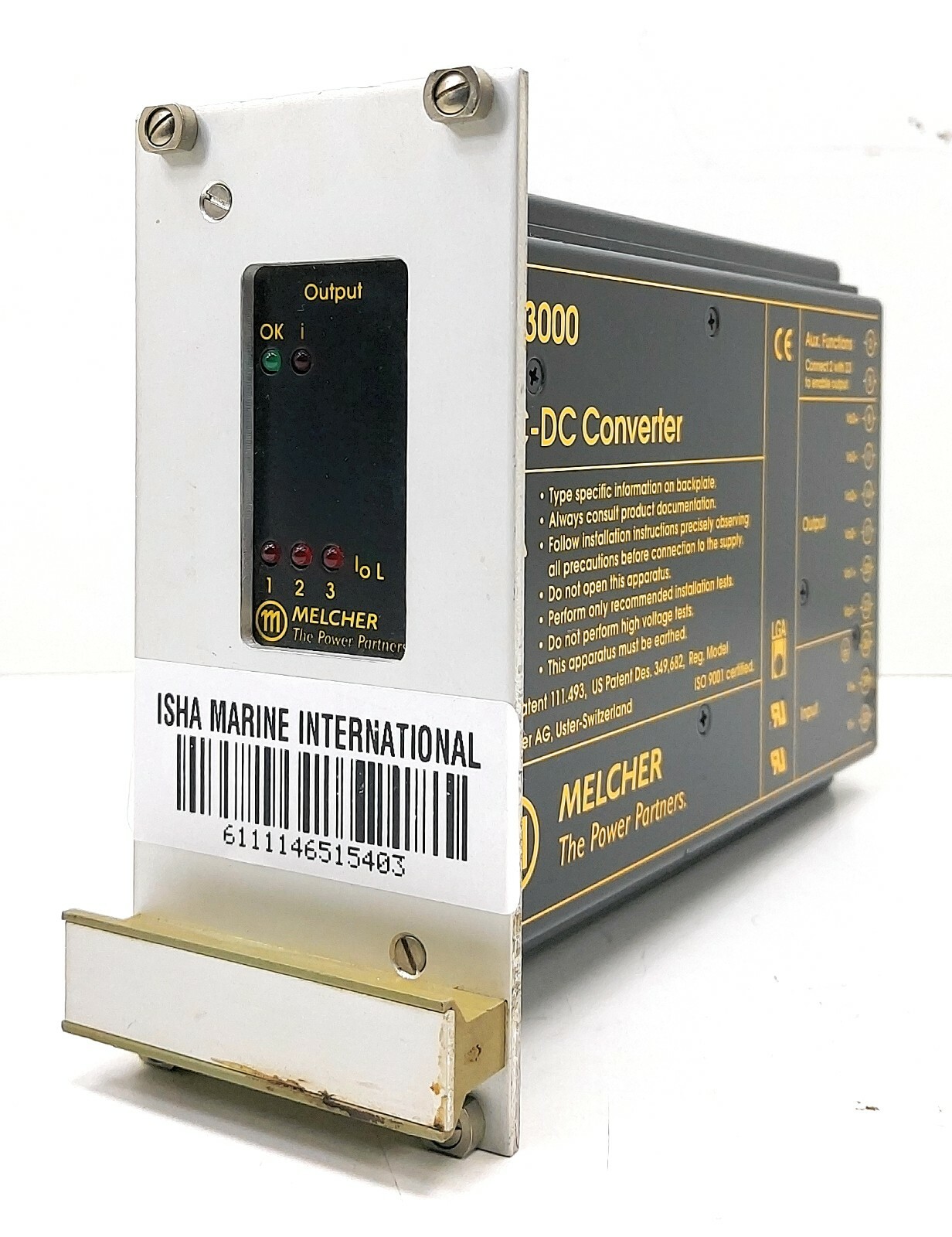 Melcher M 3000 DC-DC Converter PCB Module Switzerland