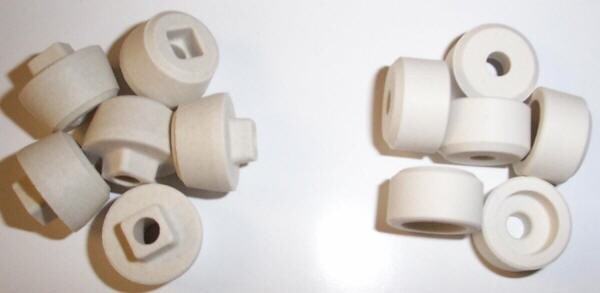 PI-B-1-S 3/16inID CeramicInsulator 6Sets