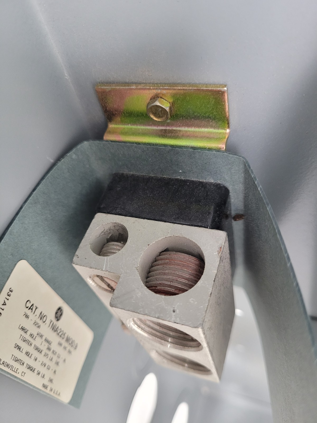 TQD225S / TQD225F GE 225A 240V Blank Enclosure for TQD Breaker -Next Day Option