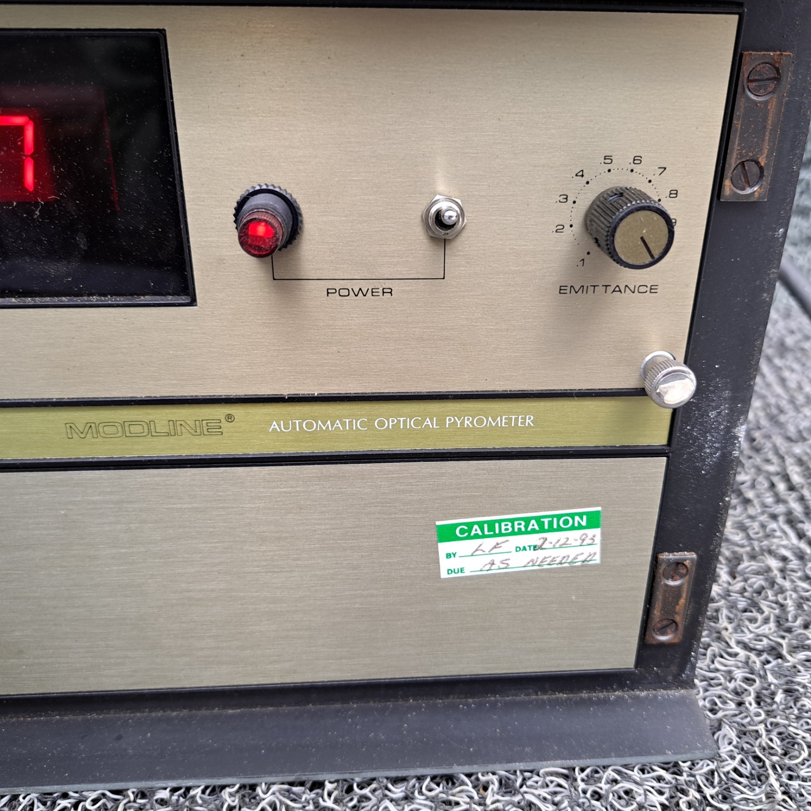 IRCON Modline Automatic Optical Pyrometer (2 99F02 0 1 022 0)