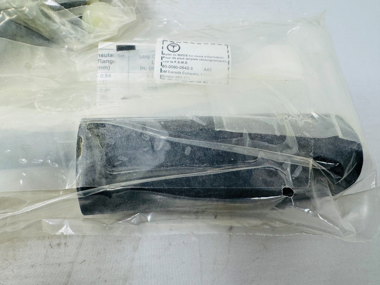 Motor Lead Pigtail Splice Kit 5302, 1 kV, 1-Hole Lug Connection Open Box