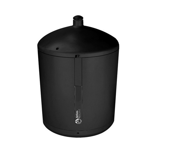 Open Box Atlasied Pendant Mount PoE+ IP 8″ Coaxial Speaker Black IP-PM8GD-B