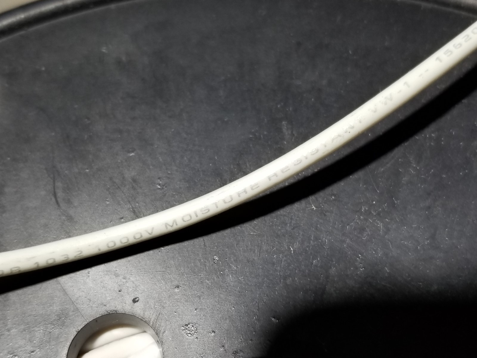 Southwire #18awg Stranded Bare Copper UL-1015/1230/1032 Hook-Up Wire White/100ft