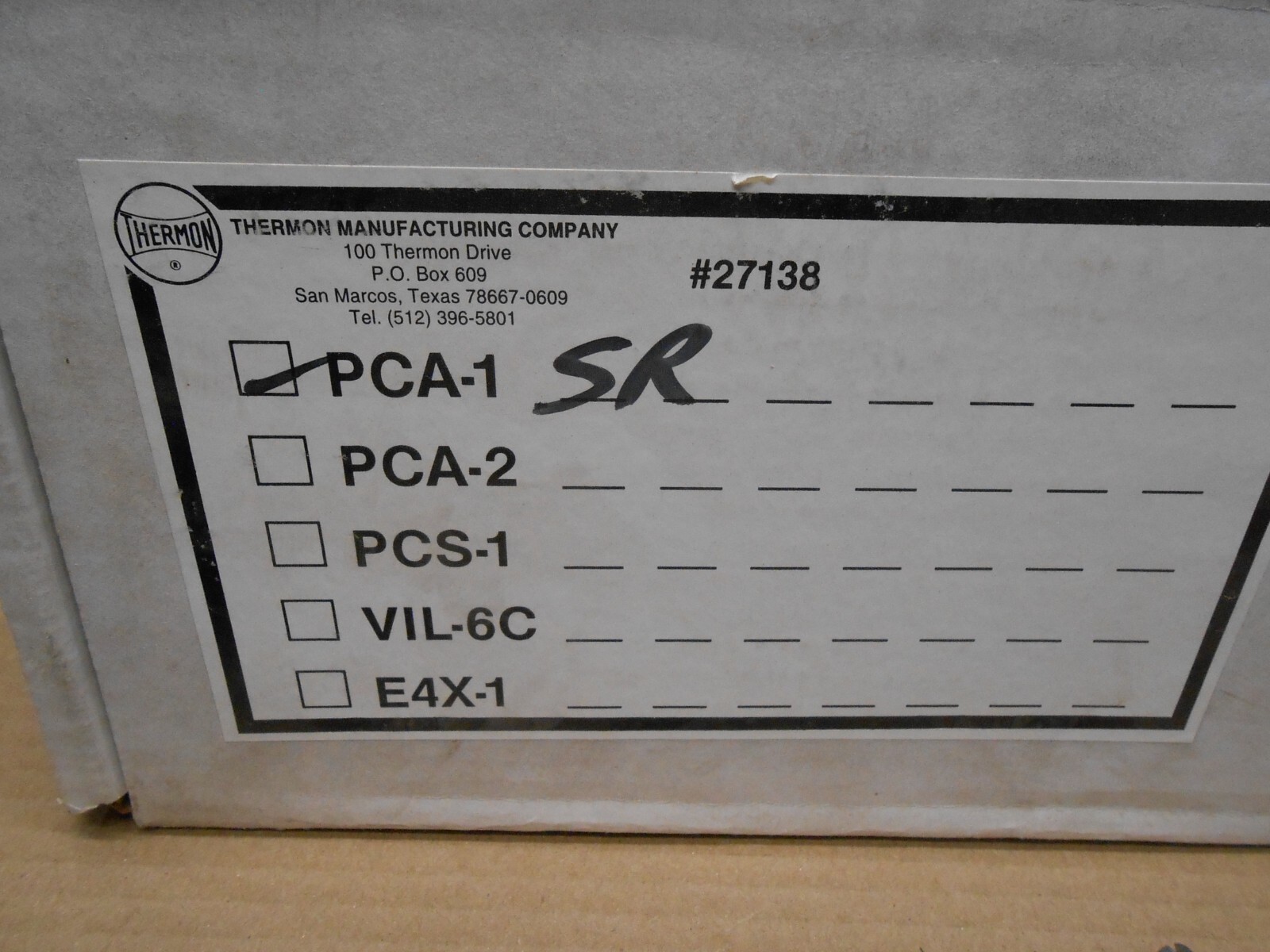 NEW THERMON PCA-1-SR PCA-1SR POWER CONNECTION SPLICE KIT NONMETALLIC (3 AVAIL)