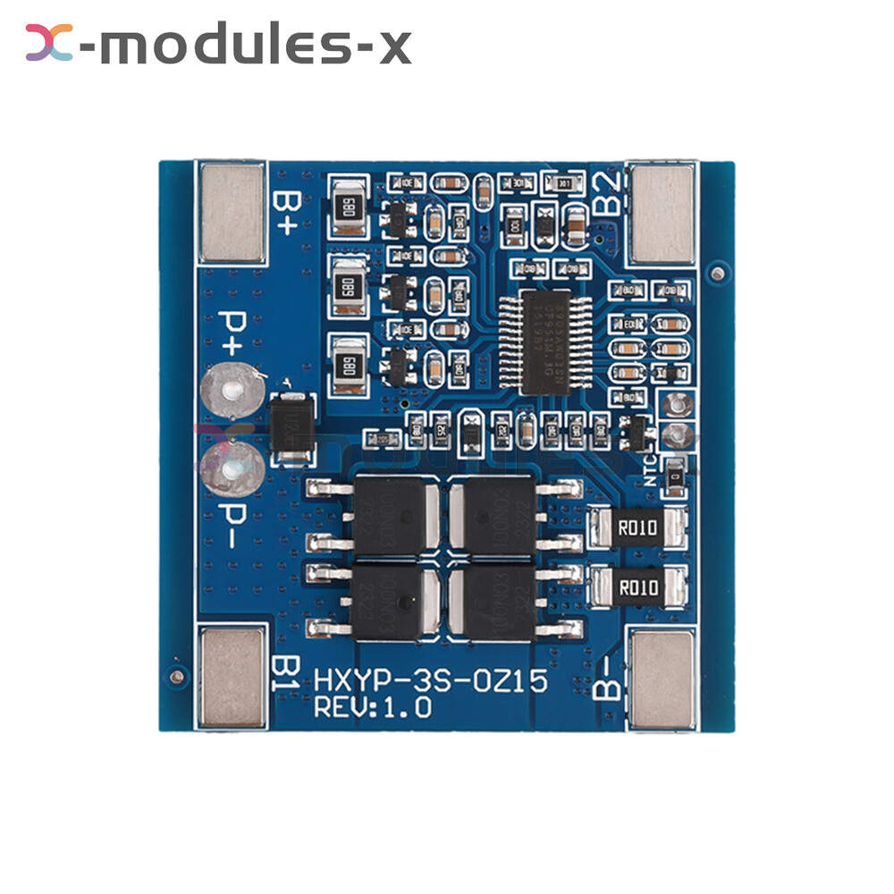 3S 12V 15/20/25/30A 18650 Li-ion Battery Protection Board 11.1V 12.6V Balanced
